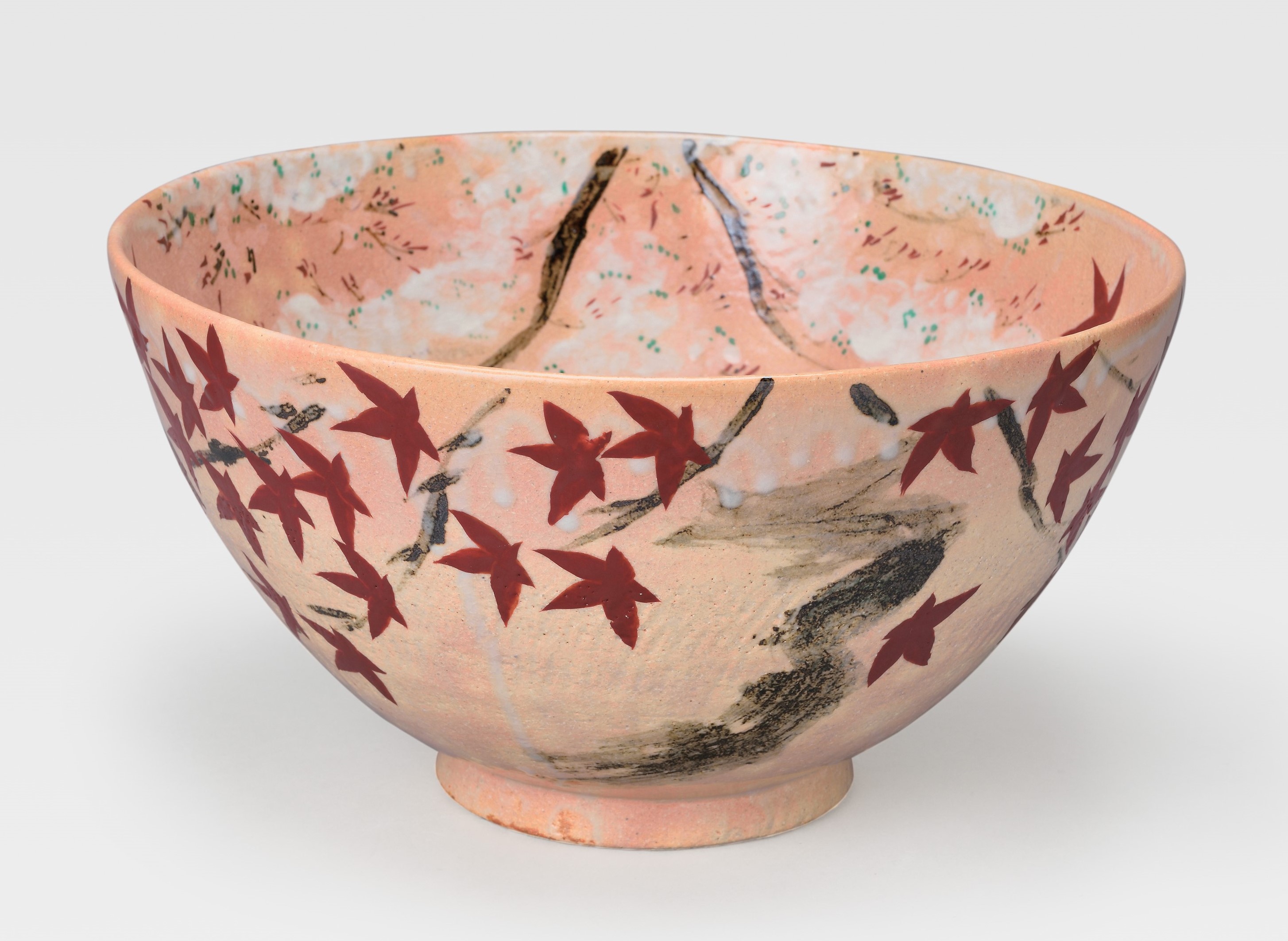 北大路魯山人の色絵―《雲錦鉢》と《椿づくし鉢》 | SHINWA AUCTION ブログ